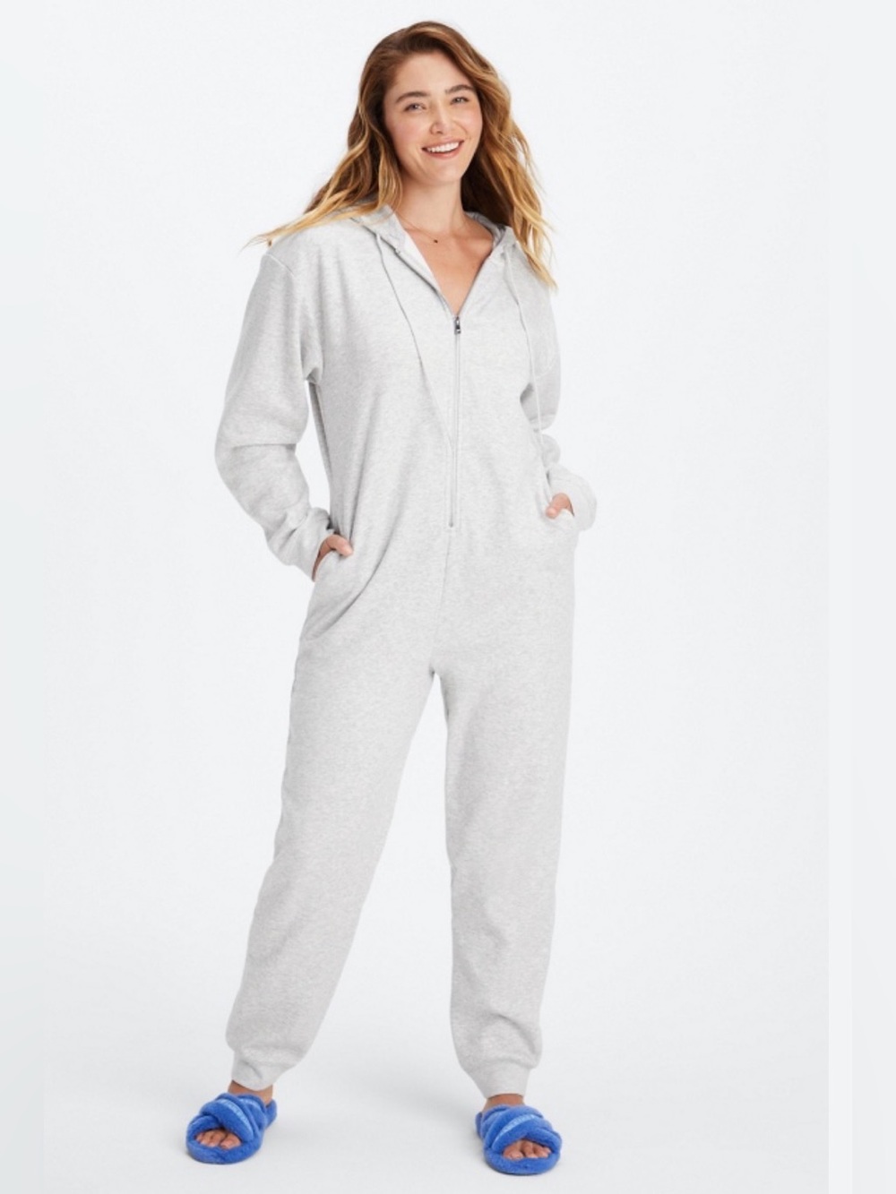 Fabletics one piece pants romper sweatsuit XS